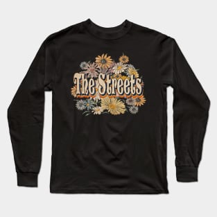 Retro The Streets Name Flowers Limited Edition Classic Styles Long Sleeve T-Shirt